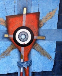 Monstrance V.-pocta Mikoláši Medkovi 120x100
